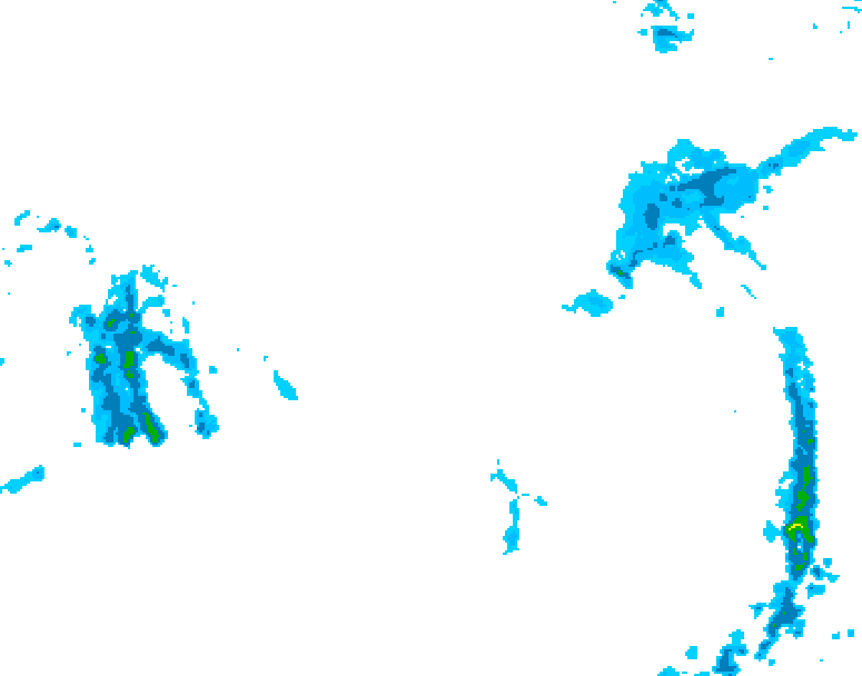 GDPS precipitation 198 hour forecast chart for Canada based on 2026/03/10 0000Z data