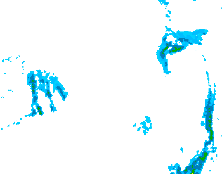 GDPS precipitation 204 hour forecast chart for Canada based on 2026/03/10 0000Z data