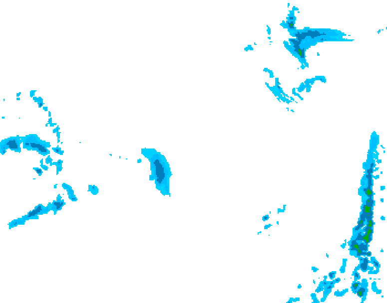 GDPS precipitation 216 hour forecast chart for Canada based on 2026/03/10 0000Z data