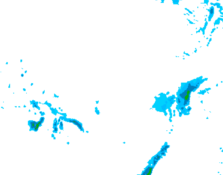 GDPS precipitation 048 hour forecast chart for Canada based on 2026/03/10 1200Z data