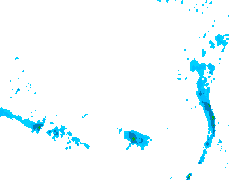 GDPS precipitation 072 hour forecast chart for Canada based on 2026/03/10 1200Z data