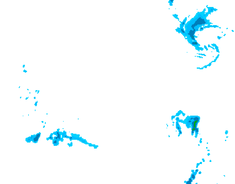 GDPS precipitation 096 hour forecast chart for Canada based on 2026/03/10 1200Z data