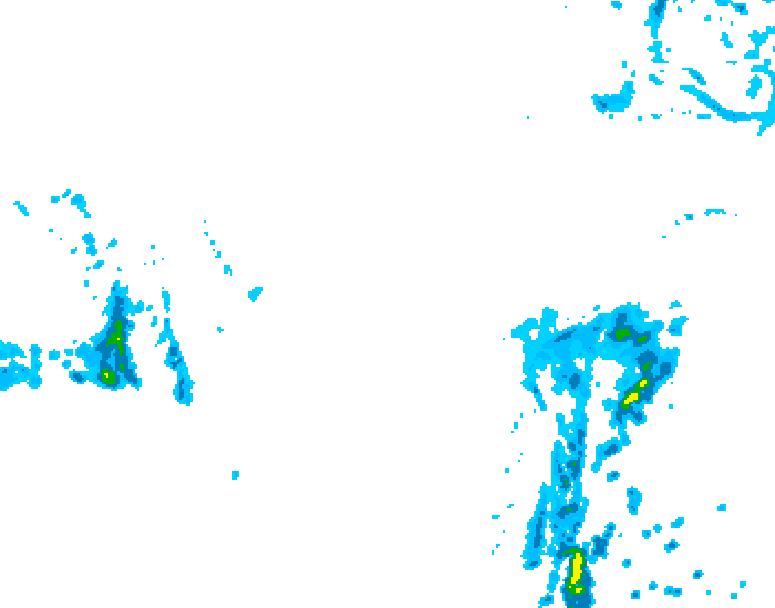 GDPS precipitation 156 hour forecast chart for Canada based on 2026/03/10 1200Z data