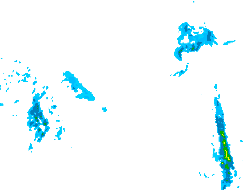GDPS precipitation 204 hour forecast chart for Canada based on 2026/03/10 1200Z data