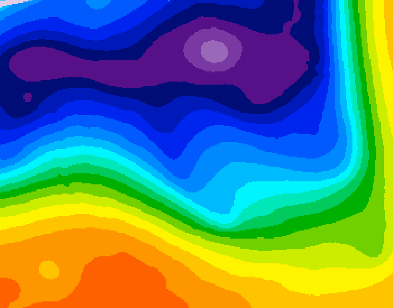 GDPS 500 millibar geopotential height 210 hour forecast chart for Canada based on 2026/03/11 1200Z data