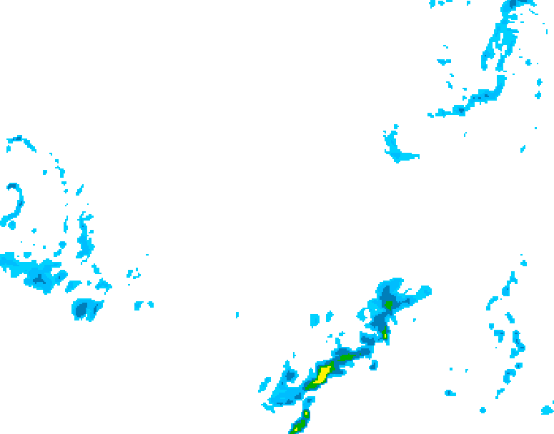 GDPS precipitation 012 hour forecast chart for Canada based on 2026/03/11 0000Z data