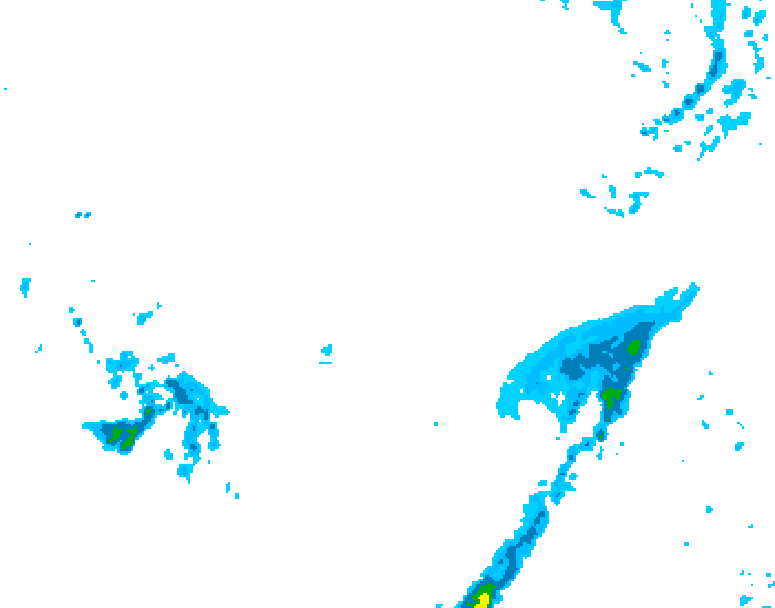 GDPS precipitation 030 hour forecast chart for Canada based on 2026/03/11 0000Z data