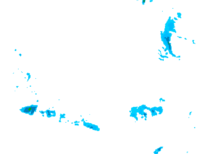 GDPS precipitation 078 hour forecast chart for Canada based on 2026/03/11 0000Z data
