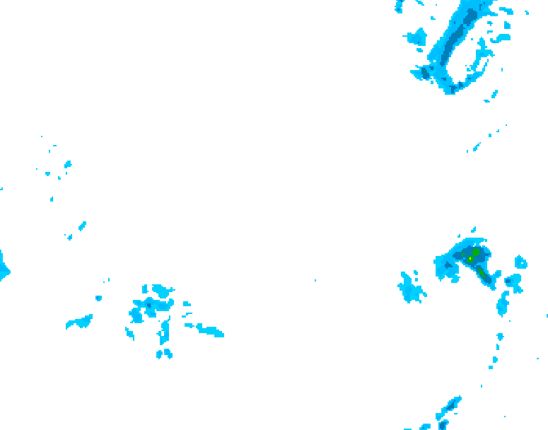 GDPS precipitation 090 hour forecast chart for Canada based on 2026/03/11 0000Z data