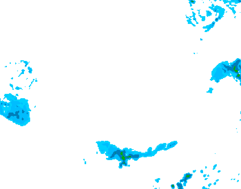 GDPS precipitation 108 hour forecast chart for Canada based on 2026/03/11 0000Z data