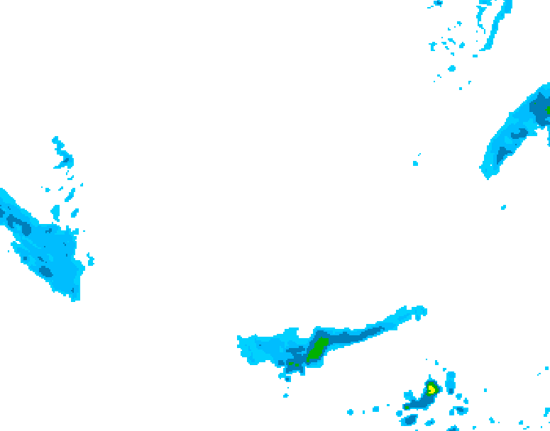 GDPS precipitation 114 hour forecast chart for Canada based on 2026/03/11 0000Z data