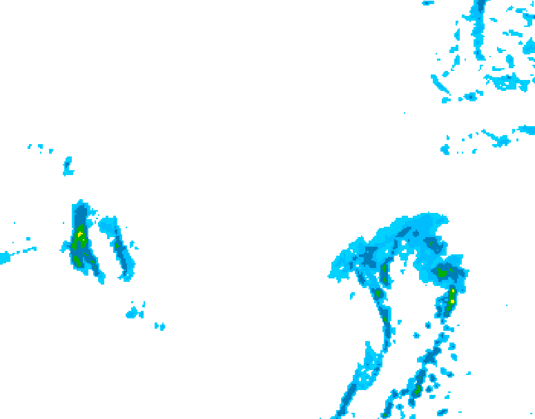 GDPS precipitation 138 hour forecast chart for Canada based on 2026/03/11 0000Z data
