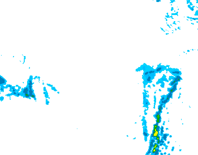 GDPS precipitation 150 hour forecast chart for Canada based on 2026/03/11 0000Z data