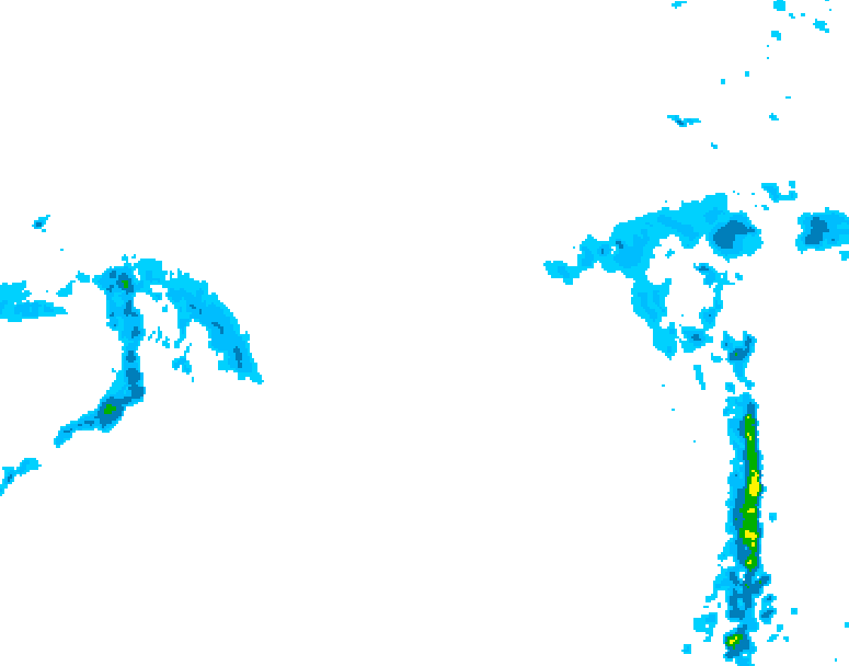 GDPS precipitation 168 hour forecast chart for Canada based on 2026/03/11 0000Z data
