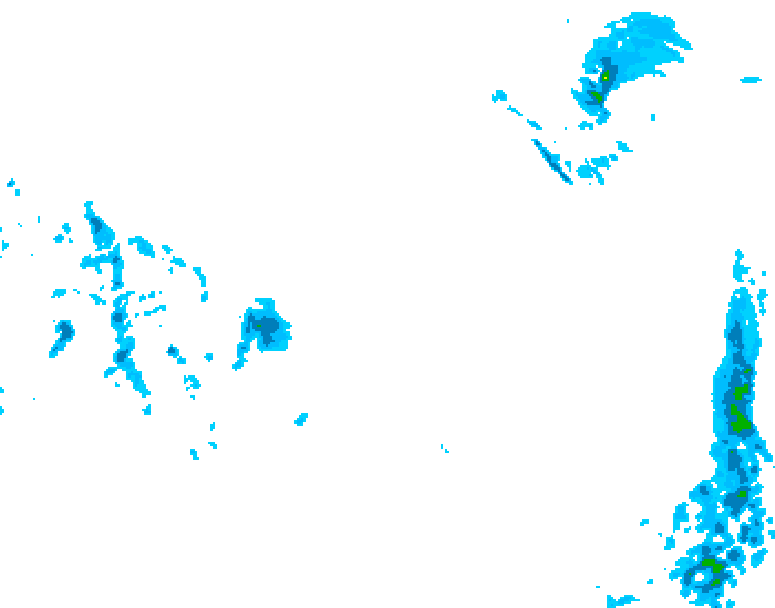 GDPS precipitation 198 hour forecast chart for Canada based on 2026/03/11 0000Z data