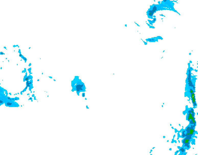 GDPS precipitation 204 hour forecast chart for Canada based on 2026/03/11 0000Z data