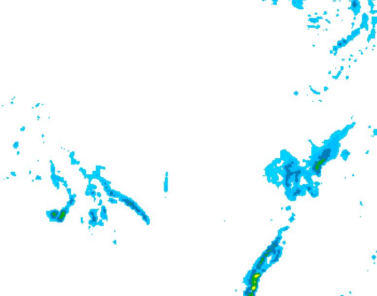 GDPS precipitation 024 hour forecast chart for Canada based on 2026/03/11 1200Z data