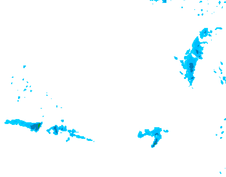 GDPS precipitation 060 hour forecast chart for Canada based on 2026/03/11 1200Z data