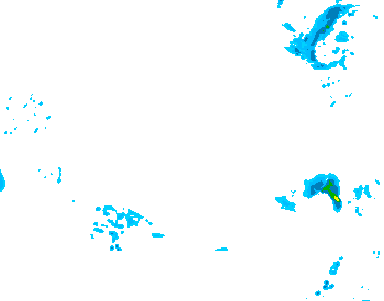 GDPS precipitation 078 hour forecast chart for Canada based on 2026/03/11 1200Z data