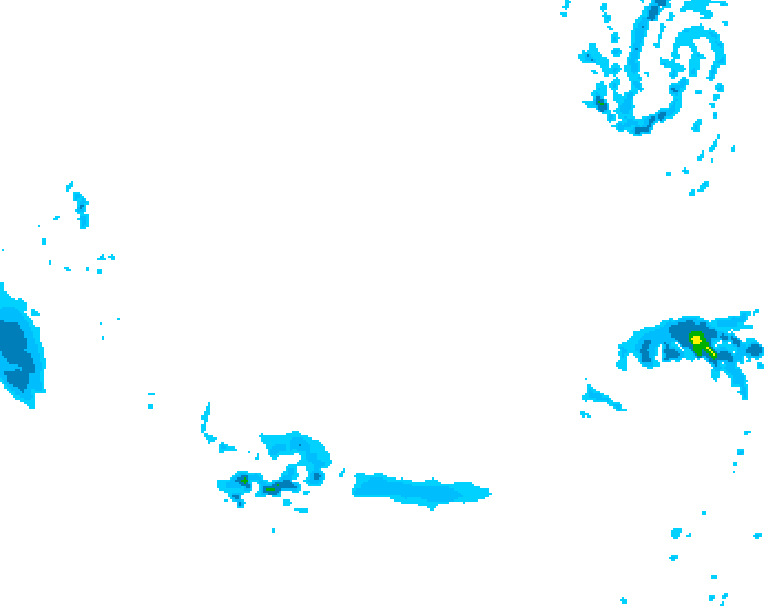 GDPS precipitation 084 hour forecast chart for Canada based on 2026/03/11 1200Z data