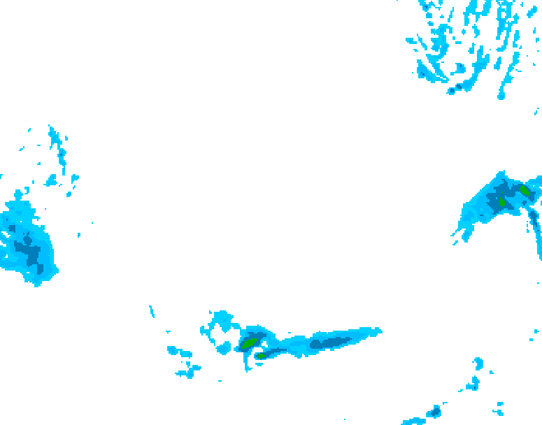 GDPS precipitation 090 hour forecast chart for Canada based on 2026/03/11 1200Z data