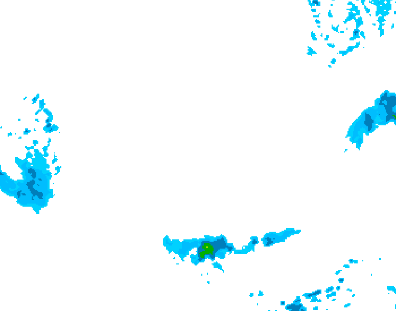 GDPS precipitation 096 hour forecast chart for Canada based on 2026/03/11 1200Z data