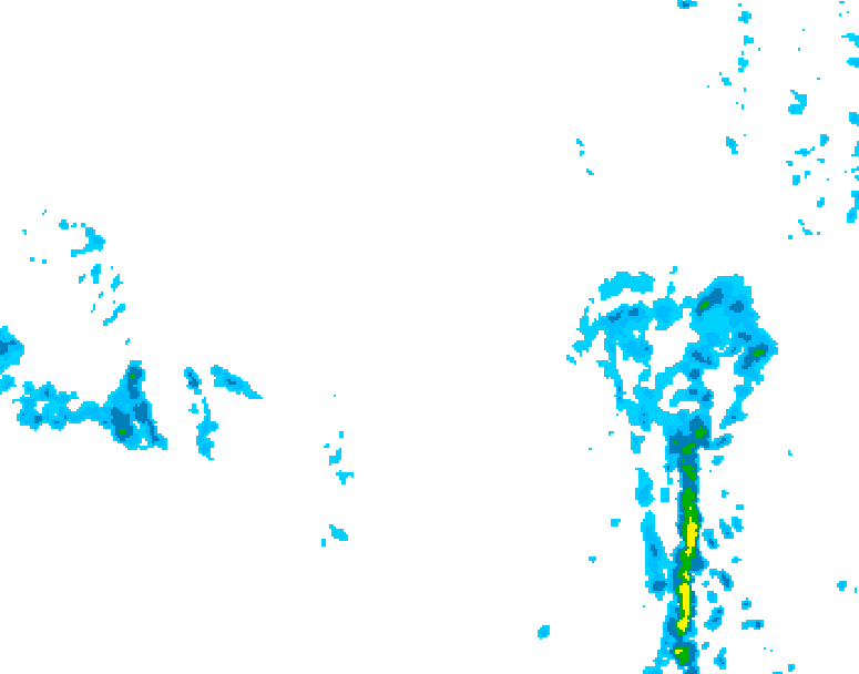 GDPS precipitation 138 hour forecast chart for Canada based on 2026/03/11 1200Z data