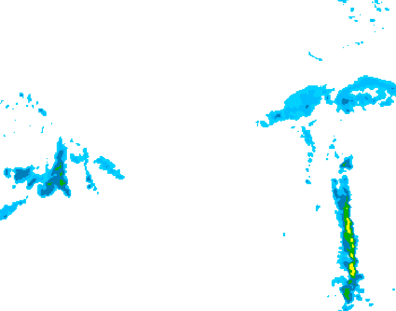 GDPS precipitation 156 hour forecast chart for Canada based on 2026/03/11 1200Z data