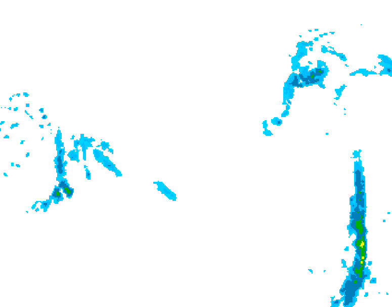GDPS precipitation 168 hour forecast chart for Canada based on 2026/03/11 1200Z data