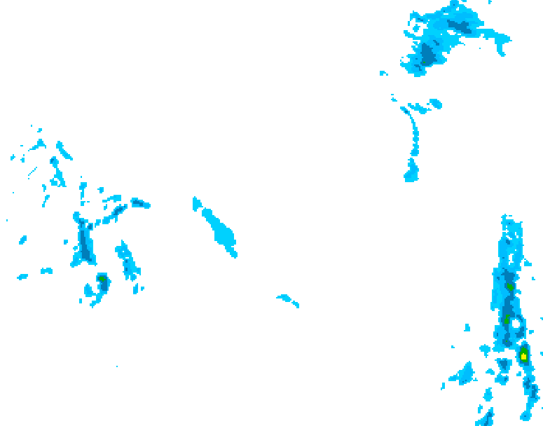 GDPS precipitation 180 hour forecast chart for Canada based on 2026/03/11 1200Z data