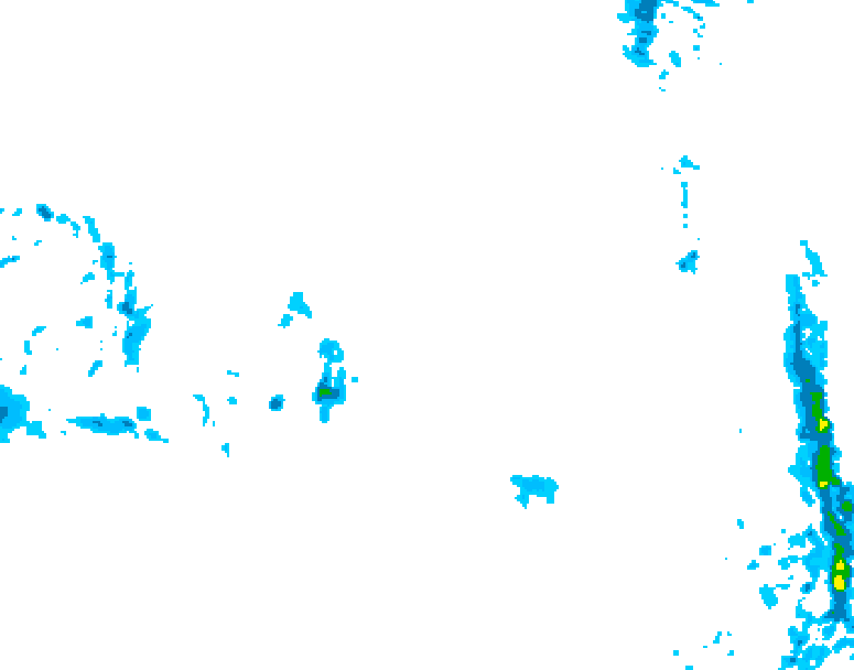 GDPS precipitation 192 hour forecast chart for Canada based on 2026/03/11 1200Z data