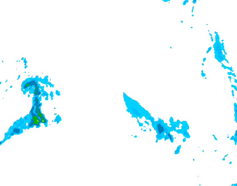 GDPS precipitation 216 hour forecast chart for Canada based on 2026/03/11 1200Z data