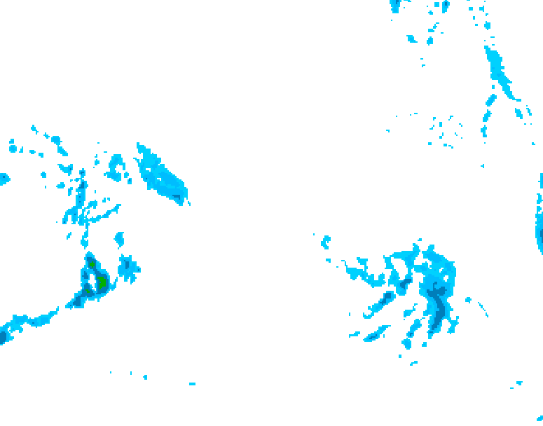 GDPS precipitation 228 hour forecast chart for Canada based on 2026/03/11 1200Z data