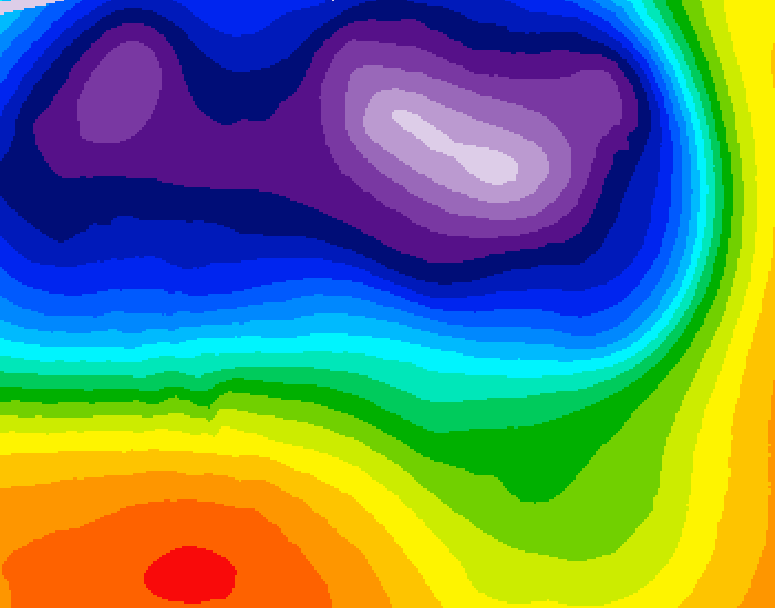 GDPS 500 millibar geopotential height 174 hour forecast chart for Canada based on 2026/03/12 1200Z data