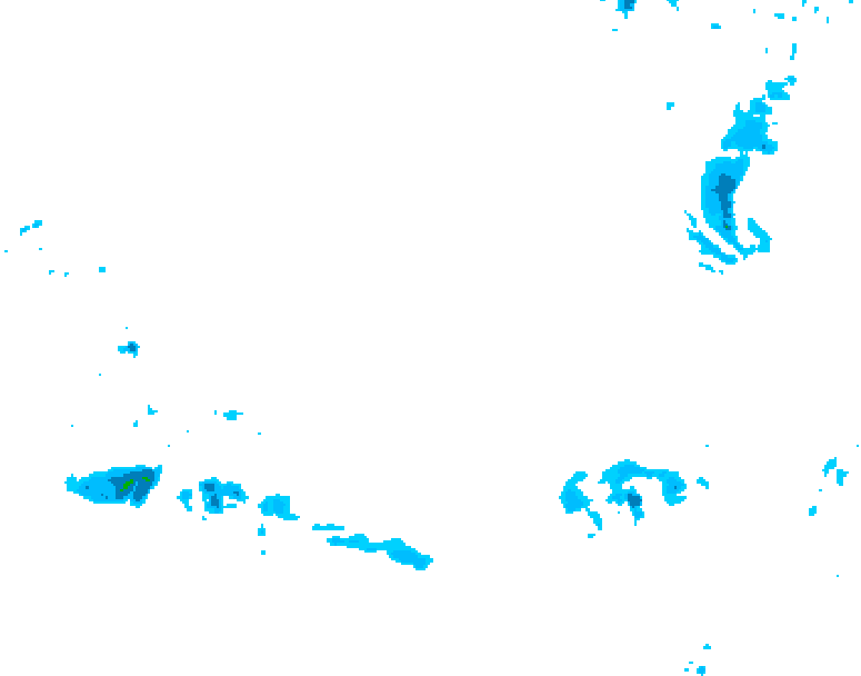 GDPS precipitation 054 hour forecast chart for Canada based on 2026/03/12 0000Z data