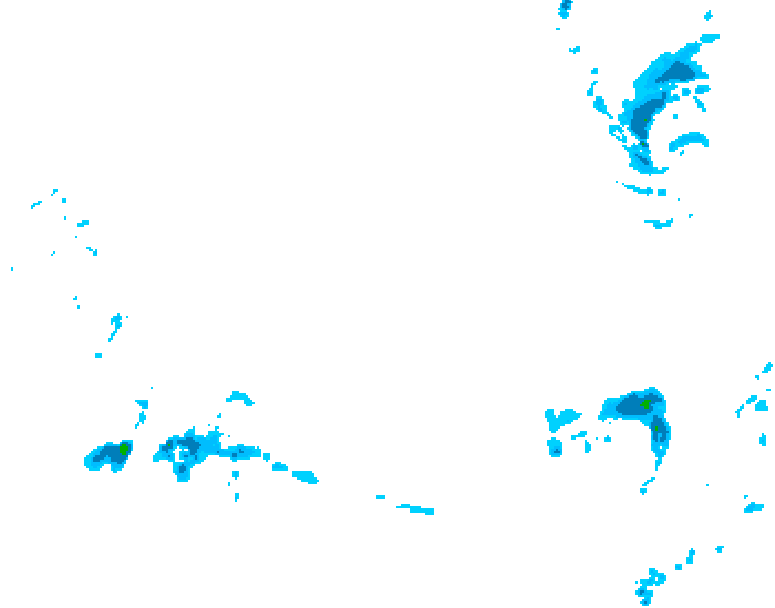 GDPS precipitation 060 hour forecast chart for Canada based on 2026/03/12 0000Z data