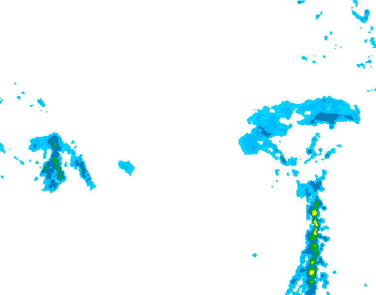 GDPS precipitation 138 hour forecast chart for Canada based on 2026/03/12 0000Z data