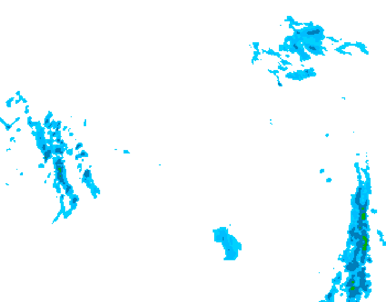 GDPS precipitation 168 hour forecast chart for Canada based on 2026/03/12 0000Z data