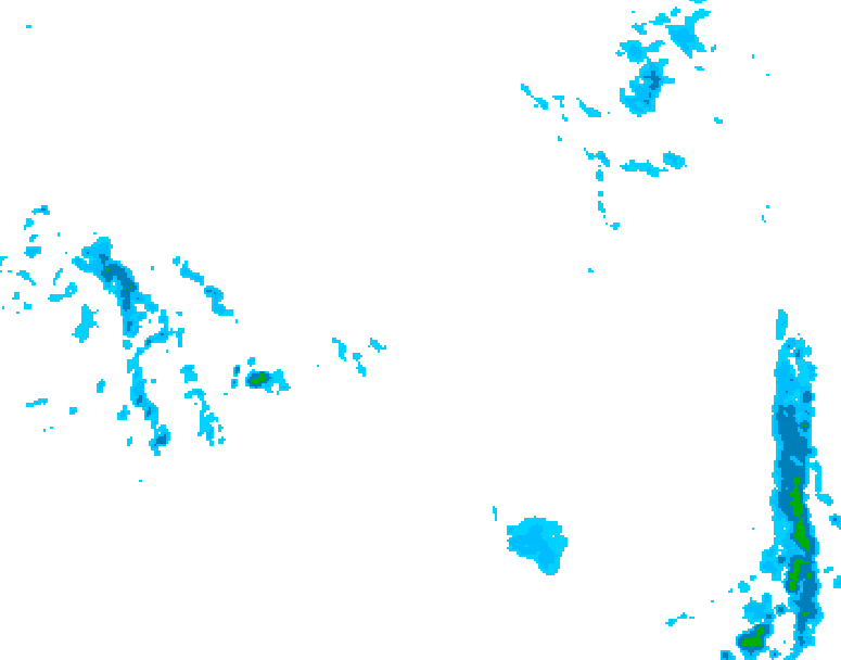 GDPS precipitation 174 hour forecast chart for Canada based on 2026/03/12 0000Z data