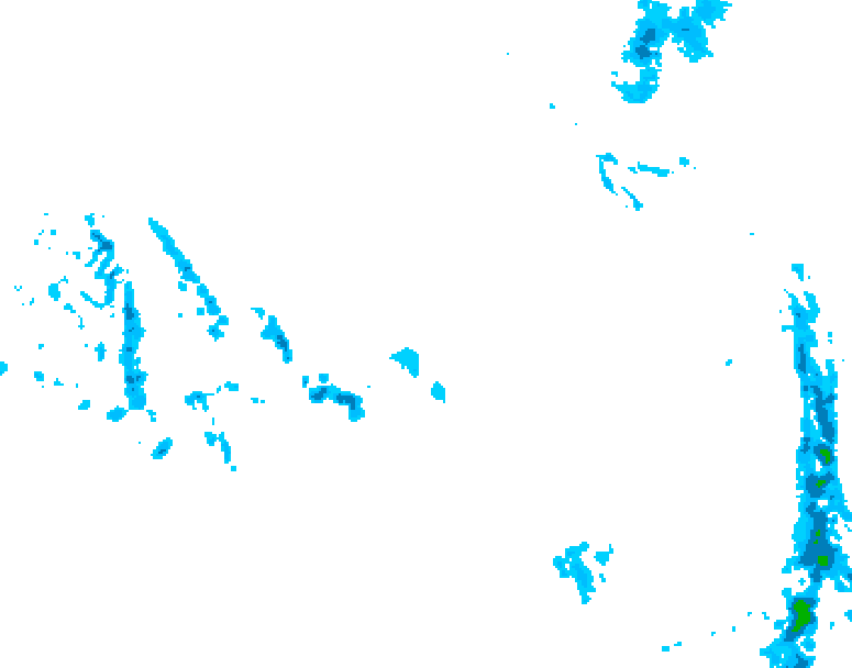 GDPS precipitation 180 hour forecast chart for Canada based on 2026/03/12 0000Z data