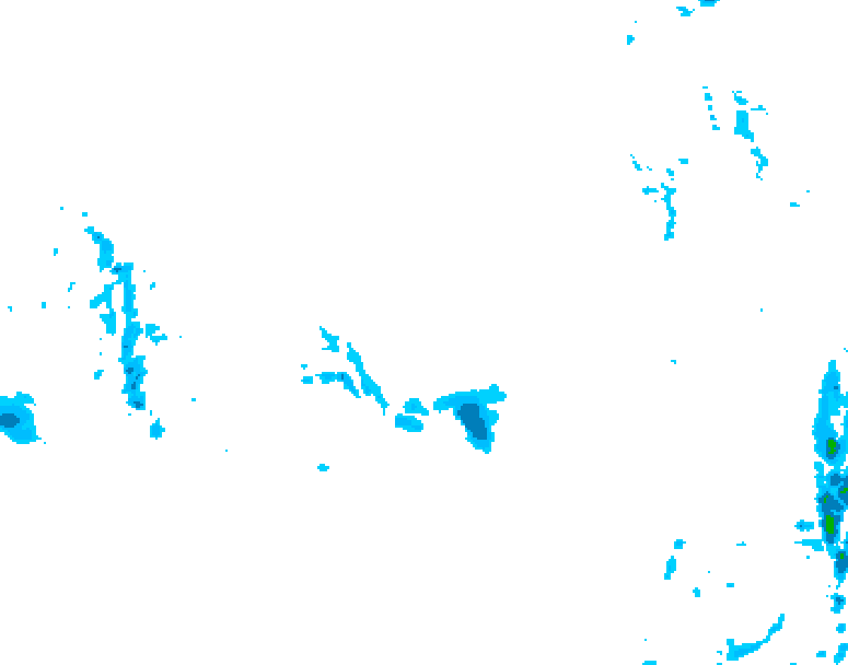 GDPS precipitation 192 hour forecast chart for Canada based on 2026/03/12 0000Z data