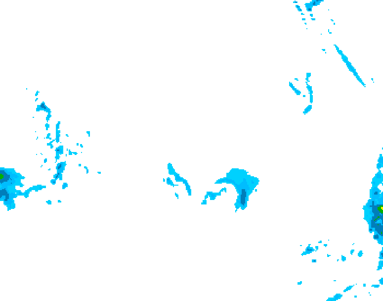 GDPS precipitation 198 hour forecast chart for Canada based on 2026/03/12 0000Z data