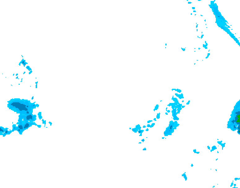 GDPS precipitation 210 hour forecast chart for Canada based on 2026/03/12 0000Z data