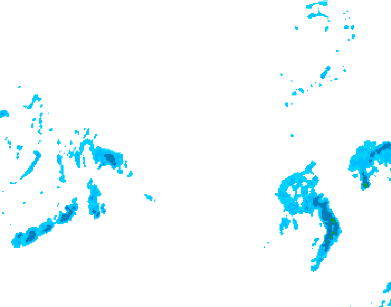 GDPS precipitation 234 hour forecast chart for Canada based on 2026/03/12 0000Z data