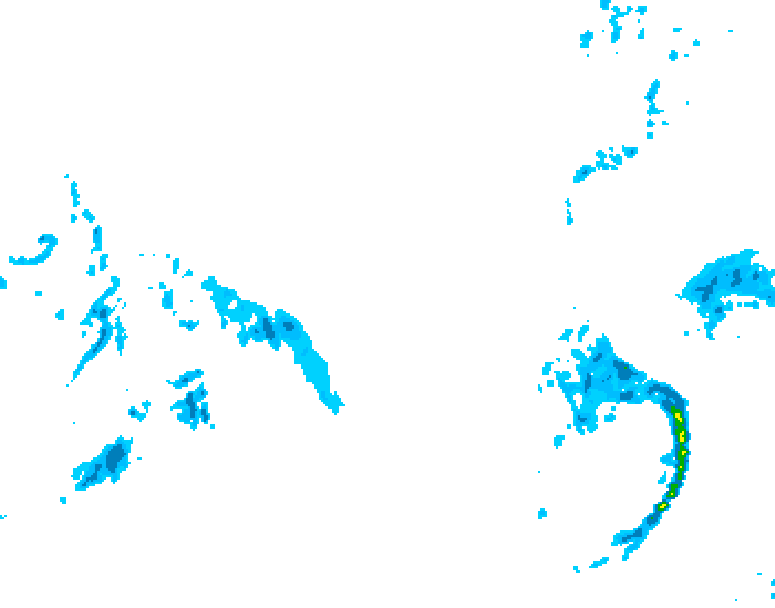 GDPS precipitation 240 hour forecast chart for Canada based on 2026/03/12 0000Z data