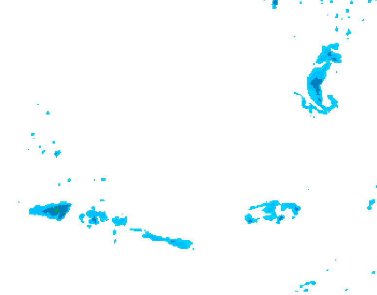 GDPS precipitation 042 hour forecast chart for Canada based on 2026/03/12 1200Z data