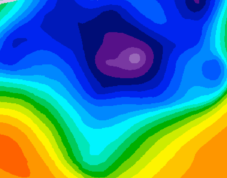 GDPS 500 millibar geopotential height 066 hour forecast chart for Canada based on 2026/03/13 0000Z data
