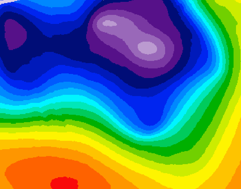 GDPS 500 millibar geopotential height 168 hour forecast chart for Canada based on 2026/03/13 0000Z data