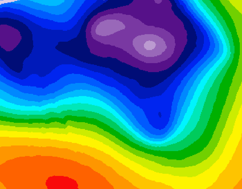 GDPS 500 millibar geopotential height 174 hour forecast chart for Canada based on 2026/03/13 0000Z data