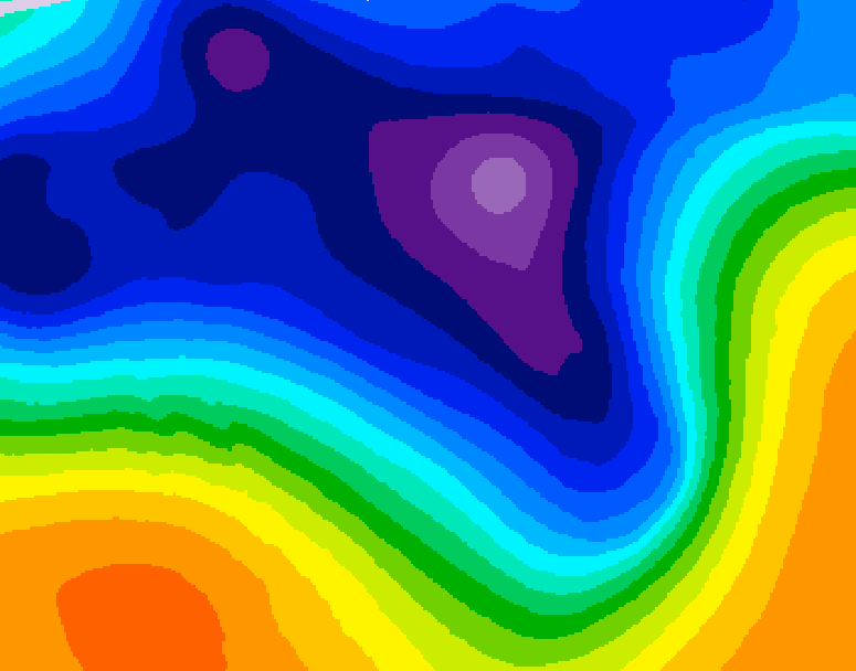 GDPS 500 millibar geopotential height 108 hour forecast chart for Canada based on 2026/03/13 1200Z data